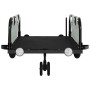 Remolque para bicicletas hierro y tela Oxford gris de vidaXL, Remolques para bicicletas - Ref: Foro24-94182, Precio: 83,11 €,...