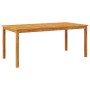 Mesa de comedor de jardín madera maciza de acacia 180x90x75 cm de vidaXL, Mesas de jardín - Ref: Foro24-366371, Precio: 216,9...