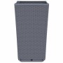 Jardineras 2 unidades PP azul gris 32,5x32,5x57 cm de vidaXL, Maceteros y jardineras - Ref: Foro24-367846, Precio: 72,44 €, D...