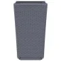 Jardineras 2 unidades PP azul gris 32,5x32,5x57 cm de vidaXL, Maceteros y jardineras - Ref: Foro24-367846, Precio: 65,39 €, D...