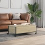 Mesa de centro con ruedas madera ingeniería Sonoma 91x55x34 cm de vidaXL, Mesas de centro - Ref: Foro24-842297, Precio: 89,76...