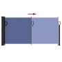 Toldo lateral retráctil azul 100x300 cm de vidaXL, Sombrillas - Ref: Foro24-4004266, Precio: 91,91 €, Descuento: %