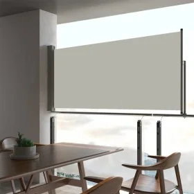Retractable cream side garden awning 60x300 cm by vidaXL, Umbrellas - Ref: Foro24-48353, Price: 50,76 €, Discount: %