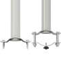 Toldo lateral retráctil de jardín color crema 60x300 cm de vidaXL, Sombrillas - Ref: Foro24-48353, Precio: 51,44 €, Descuento: %
