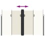 Toldo lateral retráctil crema 200x1200 cm de vidaXL, Sombrillas - Ref: Foro24-4004850, Precio: 173,73 €, Descuento: %
