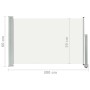 Toldo lateral retráctil de jardín color crema 60x300 cm de vidaXL, Sombrillas - Ref: Foro24-48353, Precio: 51,44 €, Descuento: %