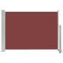Toldo lateral retráctil de jardín marrón 80x300 cm de vidaXL, Sombrillas - Ref: Foro24-48361, Precio: 53,92 €, Descuento: %