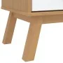 Armario OLDEN madera maciza pino blanco y marrón 76,5x53x172 cm de vidaXL, Armarios roperos - Ref: Foro24-358596, Precio: 256...