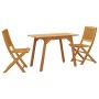 Juego de comedor de jardín 3 piezas madera maciza de acacia de vidaXL, Conjuntos de jardín - Ref: Foro24-366373, Precio: 124,...