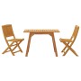 Juego de comedor de jardín 3 piezas madera maciza de acacia de vidaXL, Conjuntos de jardín - Ref: Foro24-366373, Precio: 124,...