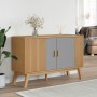Aparador OLDEN madera maciza pino gris y marrón 114x43x73,5 cm de vidaXL, Aparadores - Ref: Foro24-358610, Precio: 153,73 €, ...