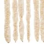 Cortina antimoscas chenilla beige y blanco 90x220 cm de vidaXL, Mosquiteras para ventanas - Ref: Foro24-377342, Precio: 61,90...