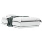 Estructura de cama madera de ingeniería blanca 90x190 cm de vidaXL, Camas y somieres - Ref: Foro24-839630, Precio: 75,03 €, D...