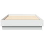 Estructura de cama madera de ingeniería blanca 90x190 cm de vidaXL, Camas y somieres - Ref: Foro24-839630, Precio: 75,03 €, D...