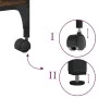 Soporte de impresora 3 niveles roble ahumado 50x41x75 cm de vidaXL, Soportes para impresoras - Ref: Foro24-842288, Precio: 46...