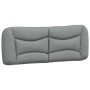 Estructura de cama con cabecero de tela gris claro 120x200 cm de vidaXL, Camas y somieres - Ref: Foro24-3207758, Precio: 182,...