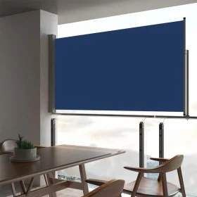 Toldo lateral retráctil de jardín azul 160x300 cm de vidaXL, Sombrillas - Ref: Foro24-48350, Precio: 68,27 €, Descuento: %