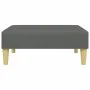 Sofá cama de 2 plazas con taburete tela gris oscuro de vidaXL, Sofás - Ref: Foro24-3216244, Precio: 320,14 €, Descuento: %