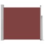 Toldo lateral retráctil de jardín marrón 100x300 cm de vidaXL, Sombrillas - Ref: Foro24-48375, Precio: 58,04 €, Descuento: %