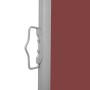 Toldo lateral retráctil de jardín marrón 100x300 cm de vidaXL, Sombrillas - Ref: Foro24-48375, Precio: 58,04 €, Descuento: %