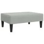 Sofá cama 2 plazas con almohadas taburete terciopelo gris claro de vidaXL, Sofás - Ref: Foro24-3216219, Precio: 328,33 €, Des...