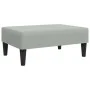 Sofá cama de 2 plazas con taburete terciopelo gris claro by vidaXL, Sofas - Ref: Foro24-3216231, Price: 281,88 €, Discount: %