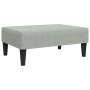 Sofá cama de 2 plazas con taburete terciopelo gris claro de vidaXL, Sofás - Ref: Foro24-3216231, Precio: 286,29 €, Descuento: %