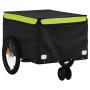 Remolque para bicicleta hierro negro y verde 30 kg de vidaXL, Remolques para bicicletas - Ref: Foro24-94102, Precio: 98,88 €,...