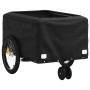 Remolque para bicicleta hierro negro y verde 30 kg de vidaXL, Remolques para bicicletas - Ref: Foro24-94102, Precio: 98,88 €,...