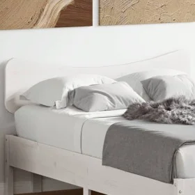 Massivholz-Kopfteil aus weißem Kiefernholz, 120 cm. von vidaXL, Kopf- und Fußteile - Ref: Foro24-844786, Preis: 43,63 €, Raba...