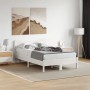 Cabecero de cama madera maciza de pino blanco 120 cm de vidaXL, Cabeceros y pies de cama - Ref: Foro24-844786, Precio: 44,18 ...