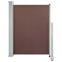 Toldo lateral retráctil de jardín marrón 100x300 cm de vidaXL, Sombrillas - Ref: Foro24-48340, Precio: 61,90 €, Descuento: %