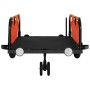Remolque para bicicletas hierro y tela Oxford naranja de vidaXL, Remolques para bicicletas - Ref: Foro24-94180, Precio: 79,24...