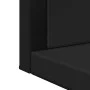 Espejo de baño con estante madera ingeniería negro 50x12x60 cm de vidaXL, Tocadores de baño - Ref: Foro24-842416, Precio: 51,...