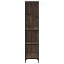 Librería de 4 peldaños madera marrón roble 139x33,5x149 cm de vidaXL, Librerías y estanterías - Ref: Foro24-842480, Precio: 1...