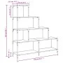 Librería de 4 peldaños madera marrón roble 139x33,5x149 cm de vidaXL, Librerías y estanterías - Ref: Foro24-842480, Precio: 1...