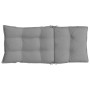 Cojines de silla con respaldo alto 6 uds tela Oxford gris de vidaXL, Cojines para sillas y sofás - Ref: Foro24-377607, Precio...