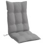 Cojines de silla con respaldo alto 2 uds tela Oxford gris de vidaXL, Cojines para sillas y sofás - Ref: Foro24-377605, Precio...
