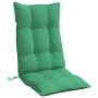 Cojines de silla con respaldo alto 4 uds tela Oxford verde de vidaXL, Cojines para sillas y sofás - Ref: Foro24-377618, Preci...