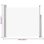 Toldo lateral retráctil de jardín color crema 100x300 cm de vidaXL, Sombrillas - Ref: Foro24-48371, Precio: 71,10 €, Descuent...