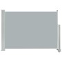 Toldo lateral retráctil de jardín gris 80x300 cm de vidaXL, Sombrillas - Ref: Foro24-48360, Precio: 57,44 €, Descuento: %