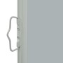 Toldo lateral retráctil de jardín gris 80x300 cm de vidaXL, Sombrillas - Ref: Foro24-48360, Precio: 57,44 €, Descuento: %