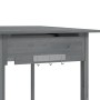 Mesa para macetas con fregadero abeto gris 147,5x44x139,5 cm de vidaXL, Soportes para macetas - Ref: Foro24-156348, Precio: 1...