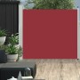 Toldo lateral retráctil de jardín rojo 170x300 cm de vidaXL, Sombrillas - Ref: Foro24-48367, Precio: 80,90 €, Descuento: %