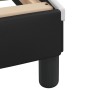 Estructura de cama con cabecero cuero sintético negro y blanco de vidaXL, Camas y somieres - Ref: Foro24-3208021, Precio: 256...