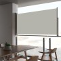Toldo lateral retráctil de jardín color crema 80x300 cm de vidaXL, Sombrillas - Ref: Foro24-48359, Precio: 57,84 €, Descuento: %
