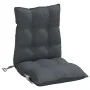 Cojines de silla respaldo bajo 4 uds tela Oxford gris antracita de vidaXL, Cojines para sillas y sofás - Ref: Foro24-377672, ...