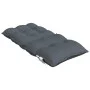 Cojines de silla respaldo bajo 4 uds tela Oxford gris antracita de vidaXL, Cojines para sillas y sofás - Ref: Foro24-377672, ...