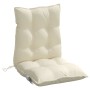 Cojines para silla con respaldo bajo 6 uds tela Oxford crema de vidaXL, Cojines para sillas y sofás - Ref: Foro24-377679, Pre...