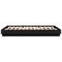 Estructura de cama con luces LED negro 160x200 cm de vidaXL, Camas y somieres - Ref: Foro24-3209780, Precio: 233,22 €, Descue...